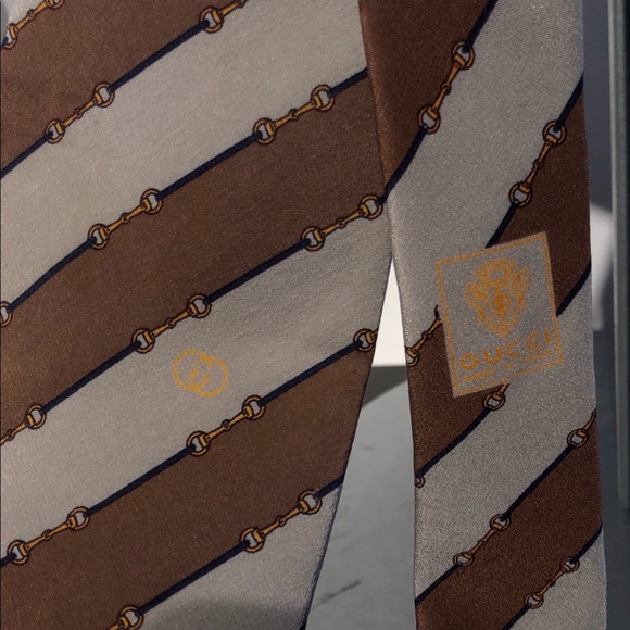 GUCCI Horsebit tie - Picture 5 of 6